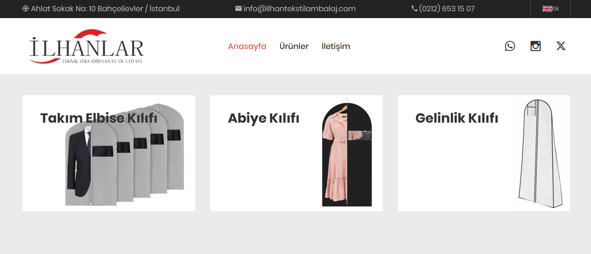 Kurumsal site örneği